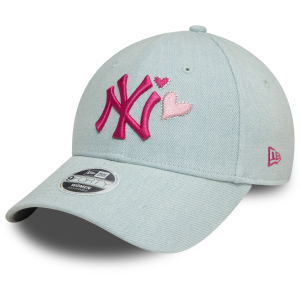 New York Yankees Kadın Mavi Kot 60595356 Şapka