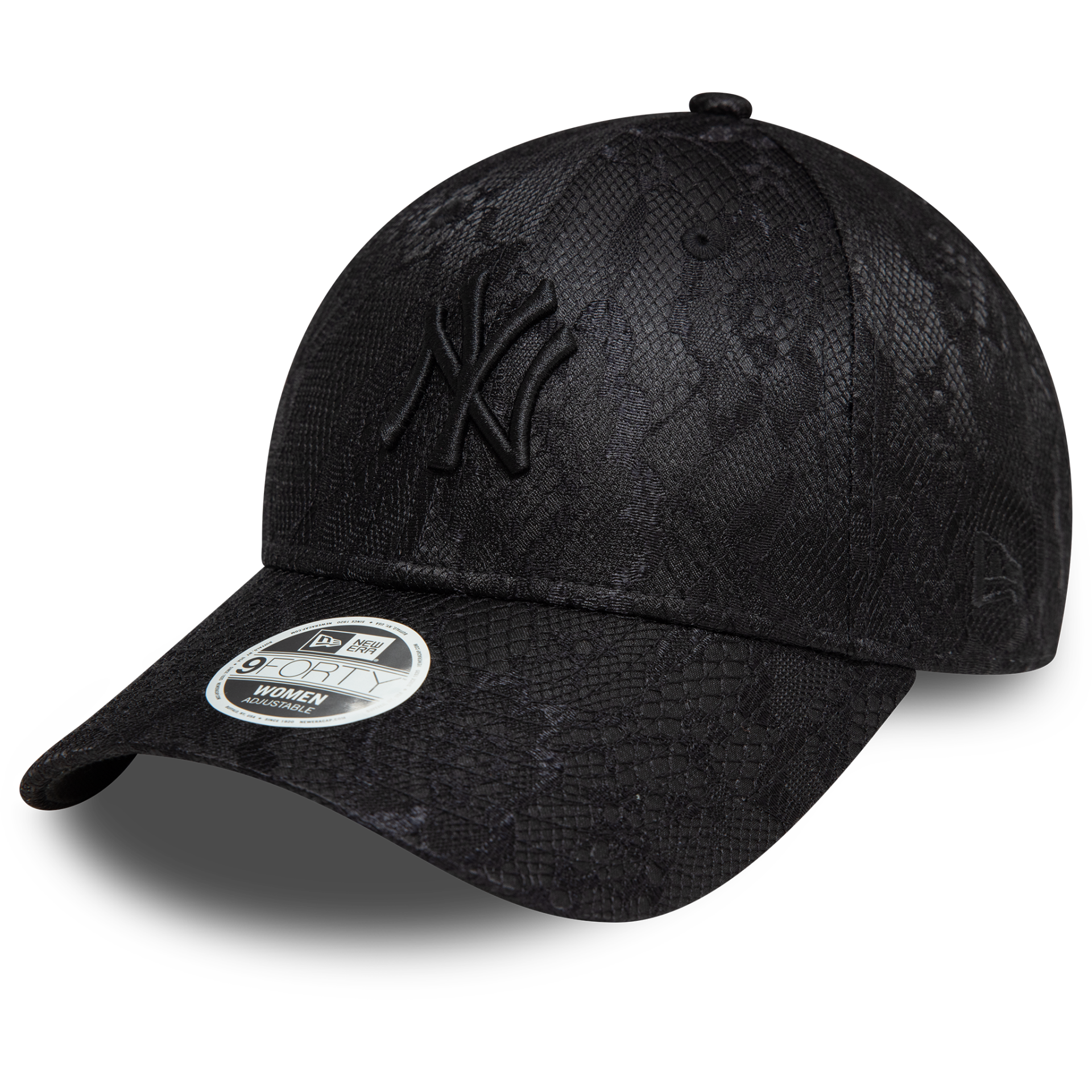 New York Yankees Kadın Dantel Siyah 60595437 Şapka