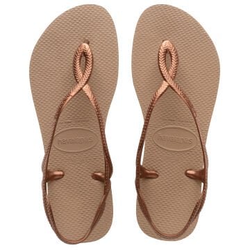 Luna Rose Gold Kadın Sandalet