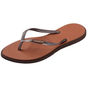 Slim Point Dark Brown Kadın Terlik