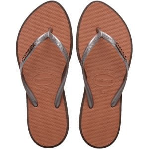 Slim Point Dark Brown Kadın Terlik