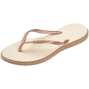 Slim Point Beige Kadın Terlik