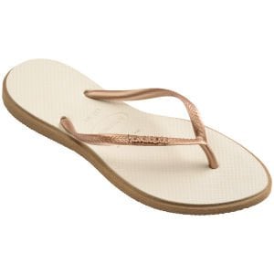 Slim Point Beige Kadın Terlik