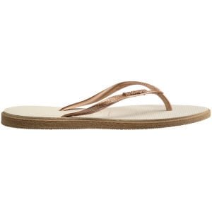 Slim Point Beige Kadın Terlik