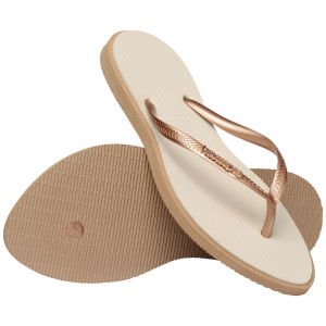 Slim Point Beige Kadın Terlik