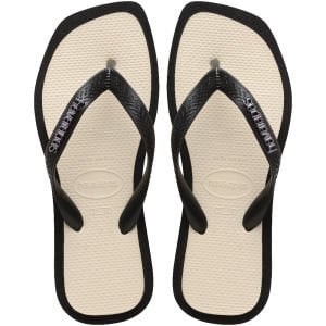 Top Square Fusion Siyah Kadın Terlik 39-40