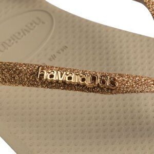 Slim Glitter Sand Grey Kadın Terlik 2024