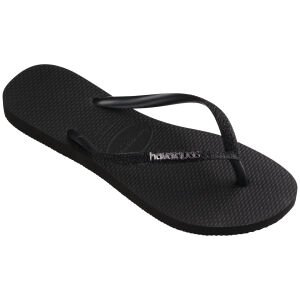 Slim Glitter Black Kadın Terlik 2024