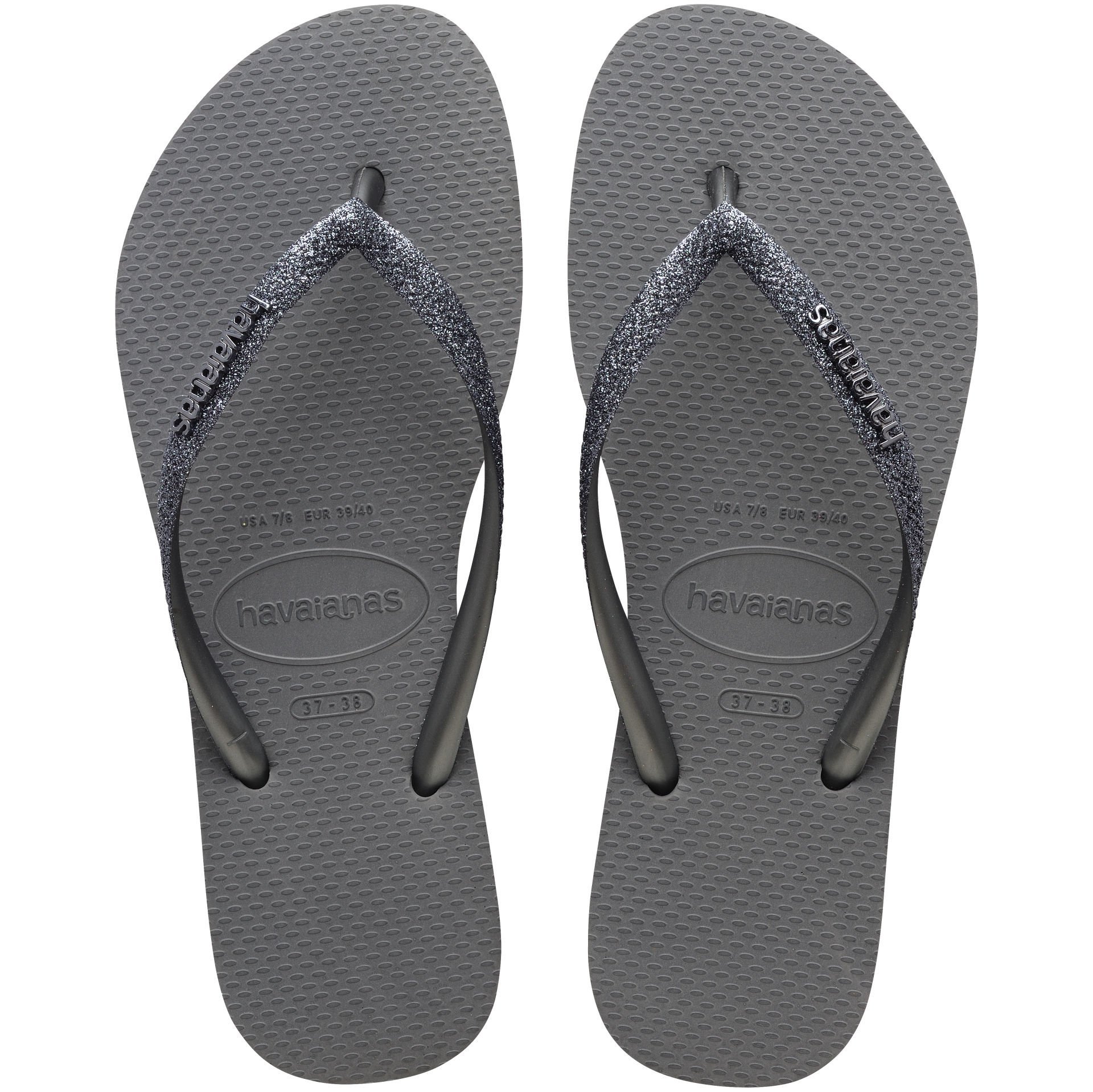 Slim Glitter Grey Kadın Terlik 2024