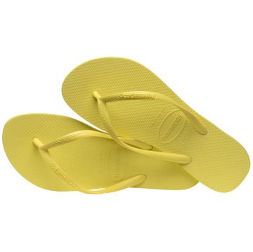 Slim Yellow Pixel Kadın Terlik