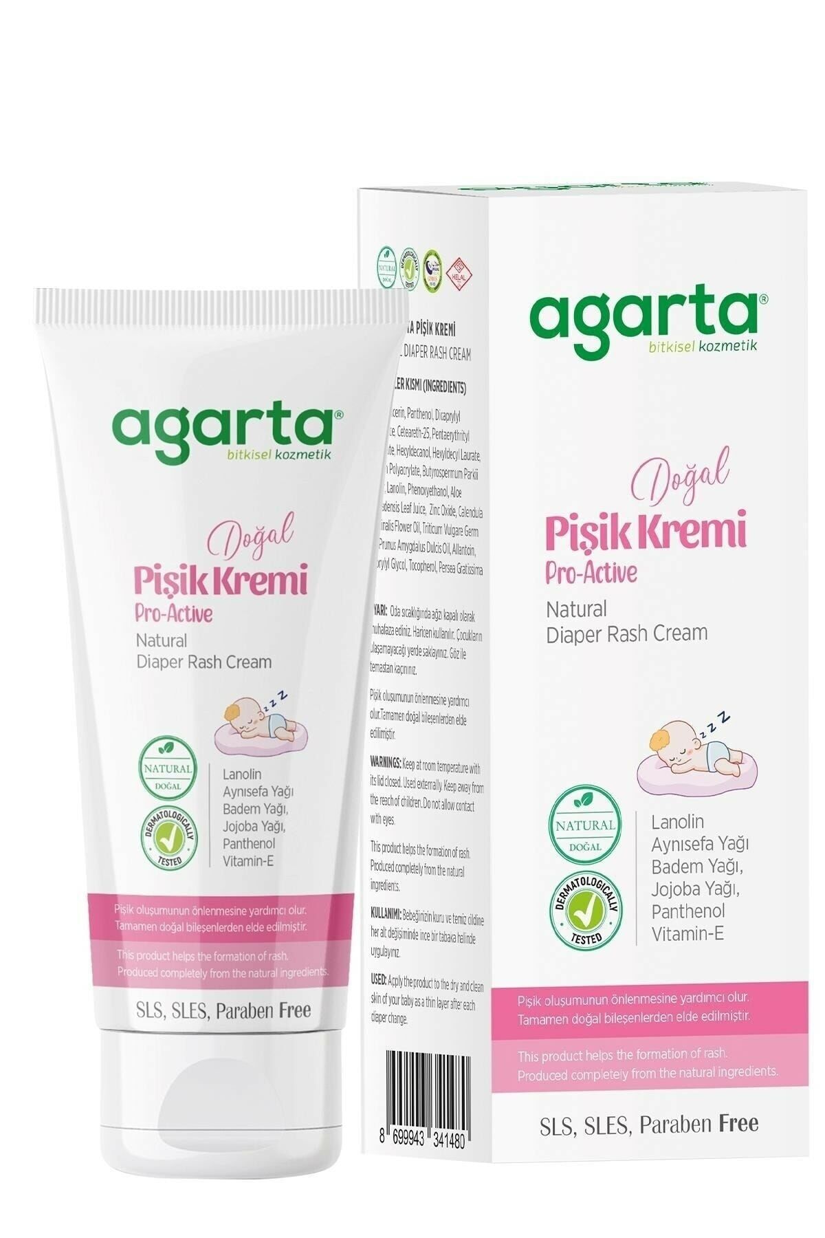 Doğal Pişik Kremi 100 Ml