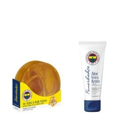 Fenerbahçe Doğal Arı Sütlü & Ballı Sabun 150 g + Doğal Aloe Vera Kremi 75 ml