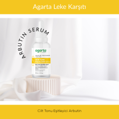 Agarta Leke Karşıtı Cilt Tonu Eşitleyici Arbutin Serum 30 ML