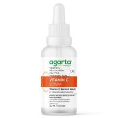 Agarta C Vitamini Serum Aydınlatıcı Koyu Leke Karşıtı (%3,5 Vitamin C, Niacinamide, Zinc PCA)