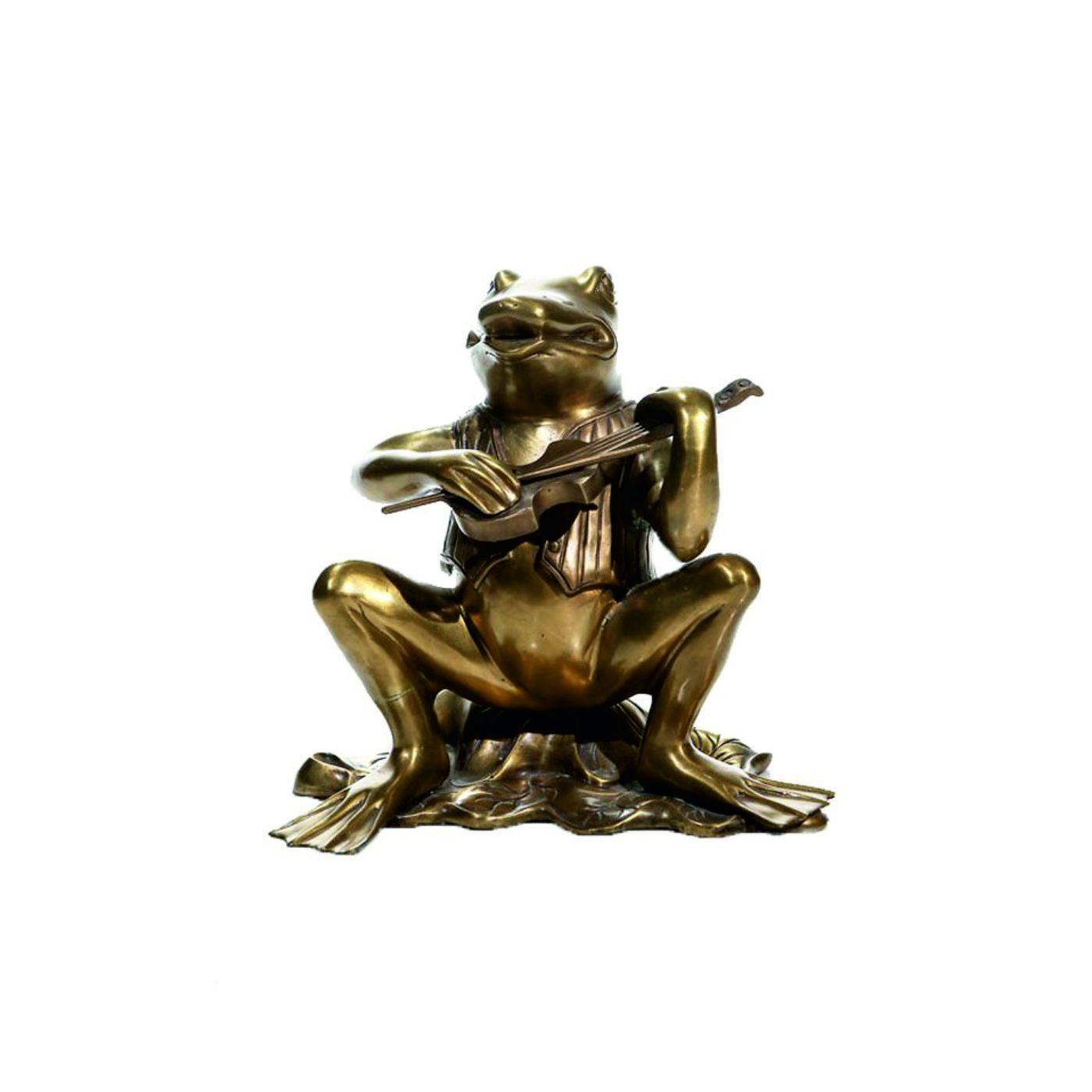 FROG PLAYING THE VIOLIN