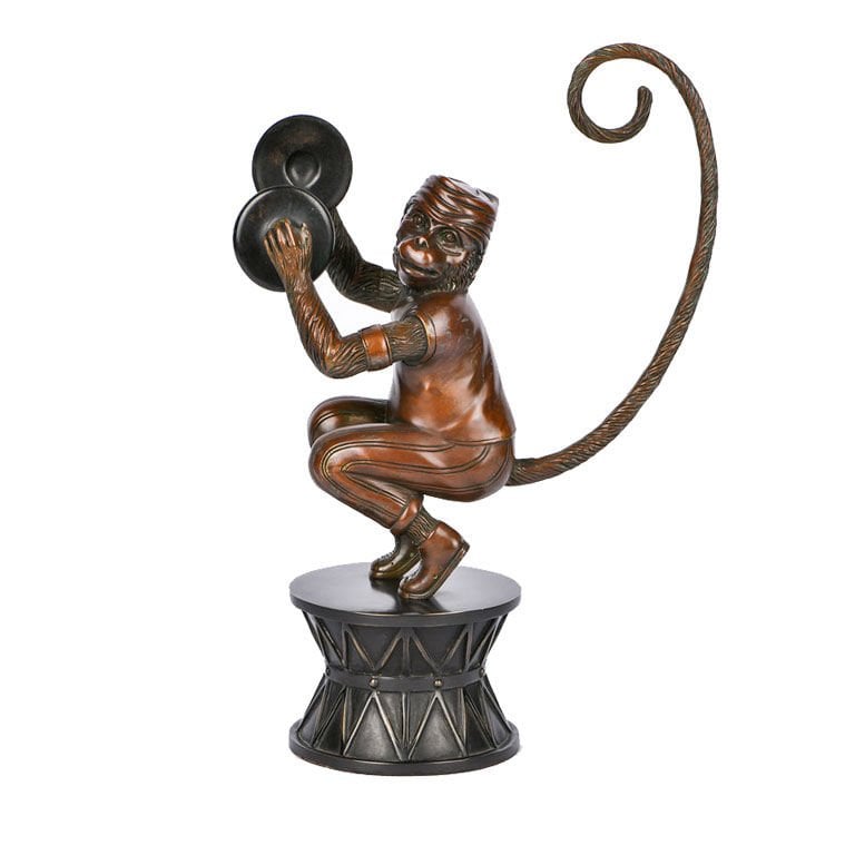 MONKEY PLAYING CYMBALS