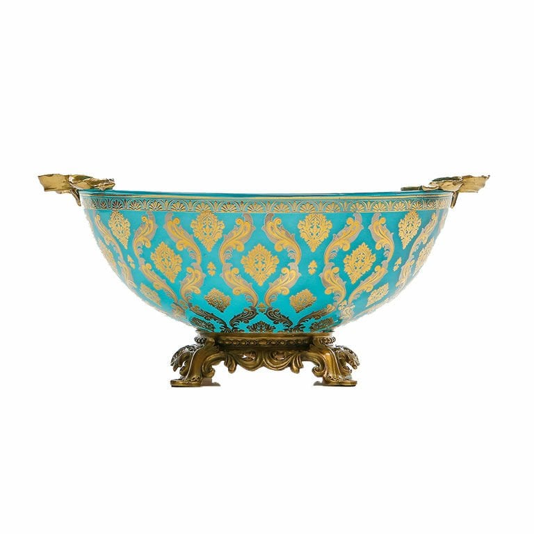 EMBOSSED BLUE PLATE