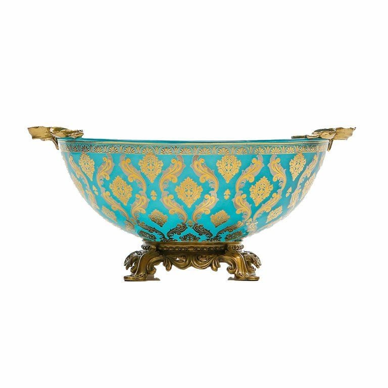 EMBOSSED BLUE PLATE