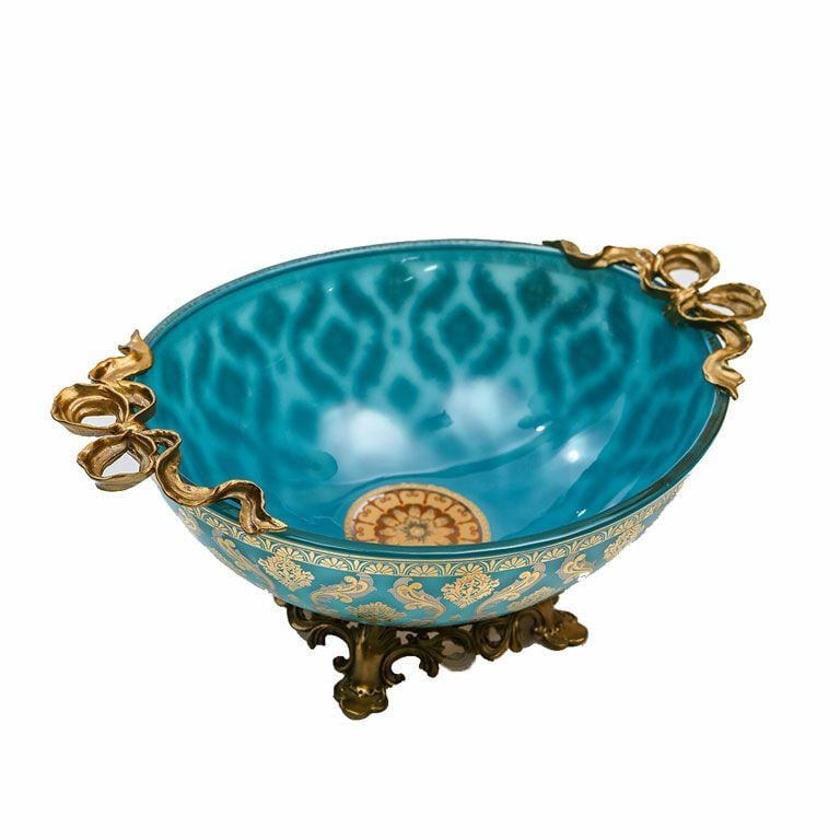 EMBOSSED BLUE PLATE