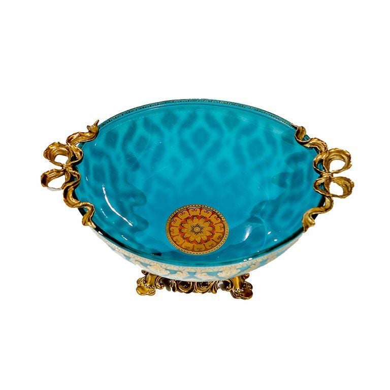 EMBOSSED BLUE PLATE