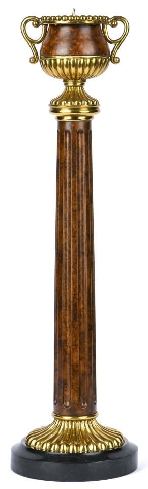 WOODEN CANDLESTICK (ORTA BOY)