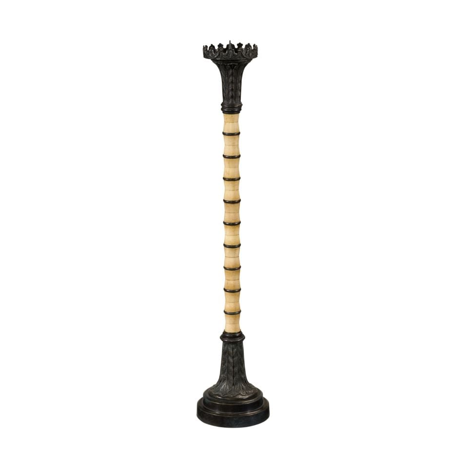 BONE CANDELSTICK