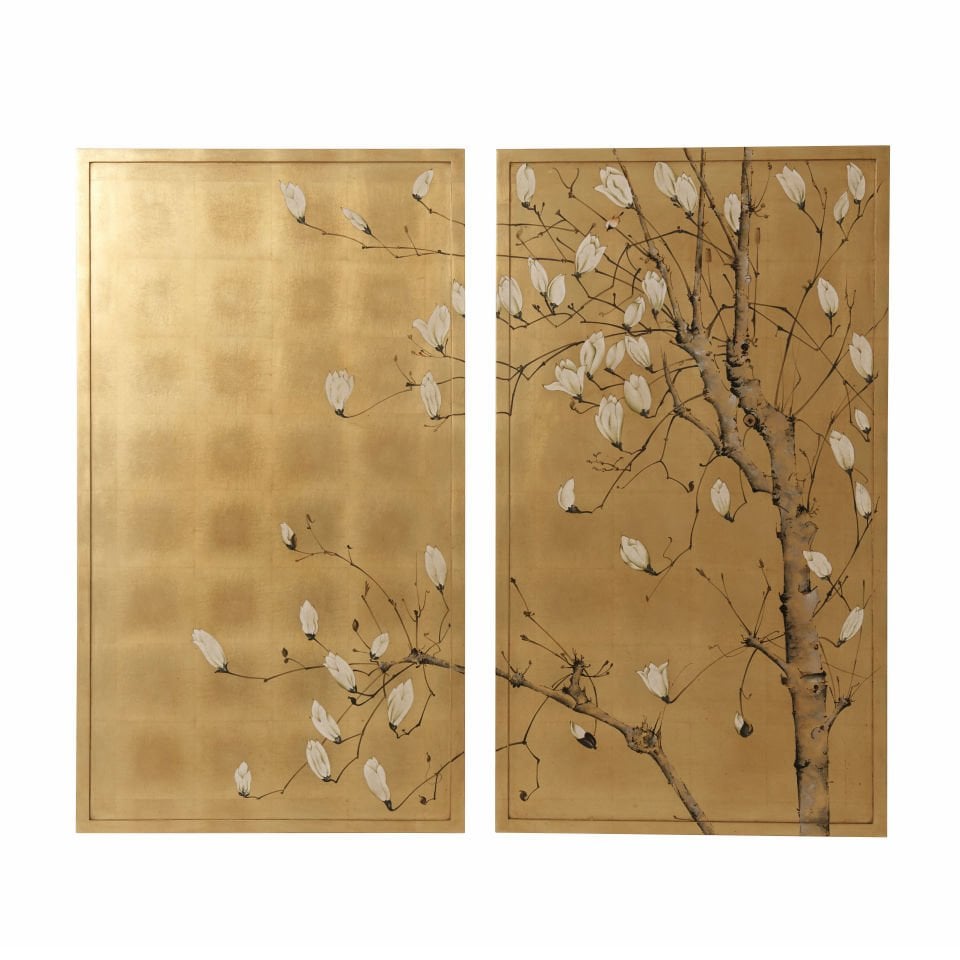 SPRING MAGNOLIAS WALL DÉCOR