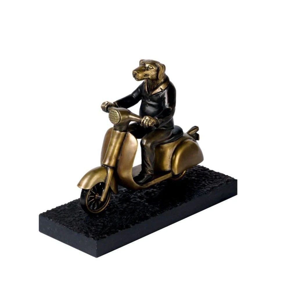 SCOOTER AND A DOG