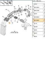 İntercol Hortum C3 C4 C-elysee 207 208 307 (17284-9801280580)