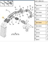 İntercol Hortum C3 C4 C-elysee 207 208 301 (17289-10030190-9801280680)