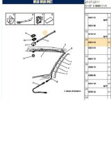 Anten 850MM 106 206 306 406 Partner Berlingo (656143-BPE304003-TRL656143)