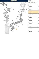 Turbo Hortumu C5 407 (17494-0382GS)