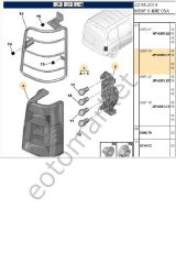 Sol Stop Tek Kapı Partner Berlingo DW8 (511127-6350.CY-P4201)