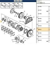 Krank Keçesi Berlingo Jumper C5 Xsara BX C4 C25 (SKT045968-032622)