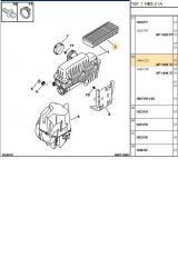 Hava Filtresi P206 P206+ 307 (SA2097-0986TF0117-1444TL)