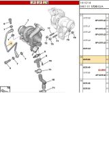 Turbo Yağlama Borusu 207 301 Partner Tepee  (BPE260065-037969)