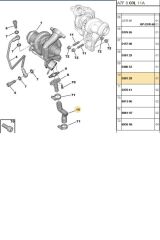 Turbo Yağ Hortumu DW6 P207 (İBR17374-038128)