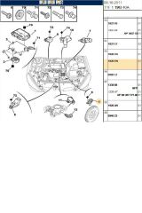 Volant Sensörü 206 406 307 308 C4 C5 (1920EN-BPE379008)