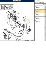 Boxer Jumper Ducato 1 Debriyaj Pedalı Orj (P2127A4)