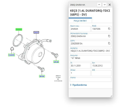 Vakum Pompa Conta Tk Fıesta 1.4Tdcı 02  ( KYS349 - 2S6Q2A454AA )