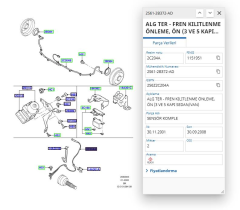 Abs Sensoru On Fusıon Fıesta 02  ( FSE11428007 - 2S612B372AD )