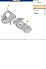 Motor Üst Kapak Bakalit C2 C3 206 307 DW4 (22221001-013742)