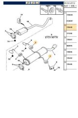 Boxer Jumper Ducato3 Egzos Lastik Orj (P175559)