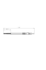 Kızdırma Bujisi 1,3  4.4 Volt Euro5 Linea Corsa D Doblo(119025)