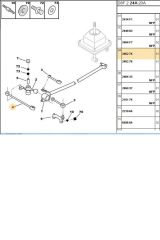 Vites Çubuğu Uzun 406 (BRS5245274-245274)
