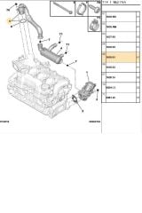 Egr Borusu 207 307 308 3008 407 5008 Partner Tepee C3 C4 C5 (161861)