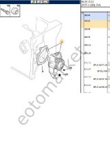 Devırdaım (Su Pompası) P205 P405 XU5M 1.6 P306 P406 (5060.29-1201.61)