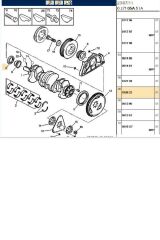 Ön Krank Keçe DW8 Partner Expert Berlingo Jumper (Adet fiyatı) (032622-012747-SKT045968)
