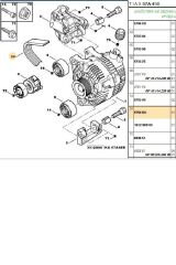 V Kayışı 206 207 Partner DW6 Expert III (5750.RX-6PK1353)