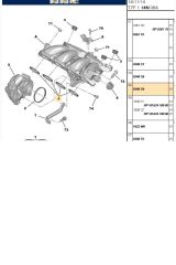 Emme Manifold Contası 207 208 308 Partner Tepee Rcz C3 C4 C5 (0348S9)